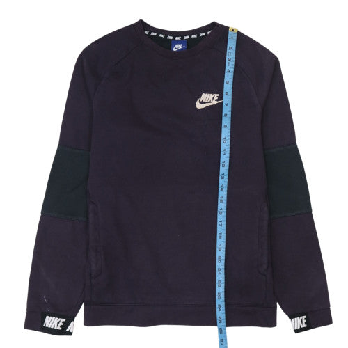 Womens UK Size S Nike Black Pullover Sweatshirt