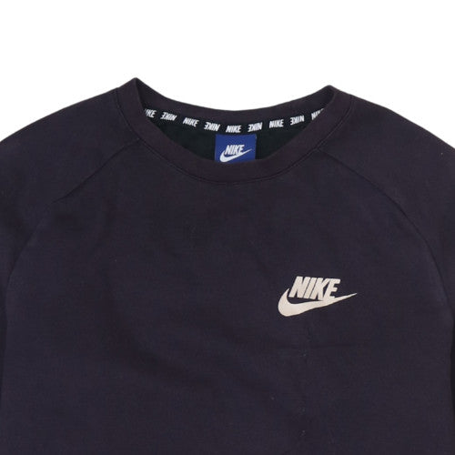 Womens UK Size S Nike Black Pullover Sweatshirt