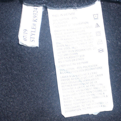 Mens UK Size XL Nautica Black Full Zip Hoodie