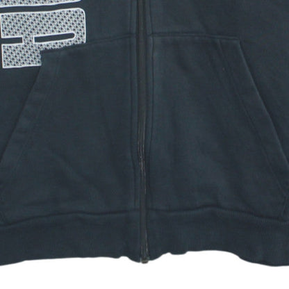 Mens UK Size S PUMA Black Full Zip Hoodie