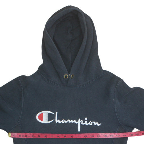 Mens UK Size M Champion Blue Pullover Hoodie