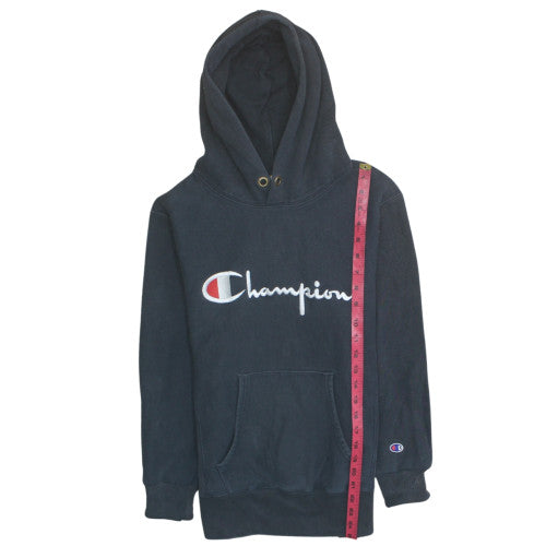 Mens UK Size M Champion Blue Pullover Hoodie