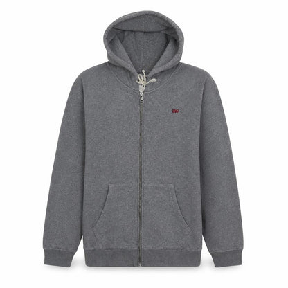 Mens UK Size L Levi's Grey Full Zip Hoodie