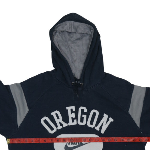 Mens UK Size S Nike Blue Pullover Hoodie