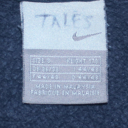 Mens UK Size S Nike Blue Pullover Hoodie