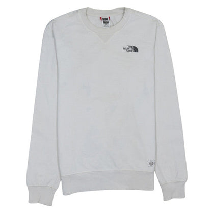 Mens UK Size S The North Face White Pullover Sweatshirt