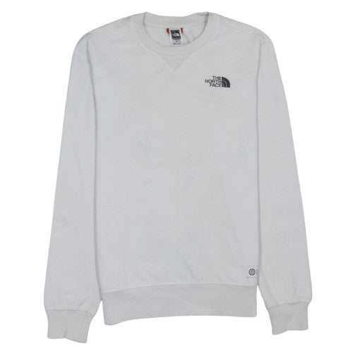 Mens UK Size S The North Face White Pullover Sweatshirt