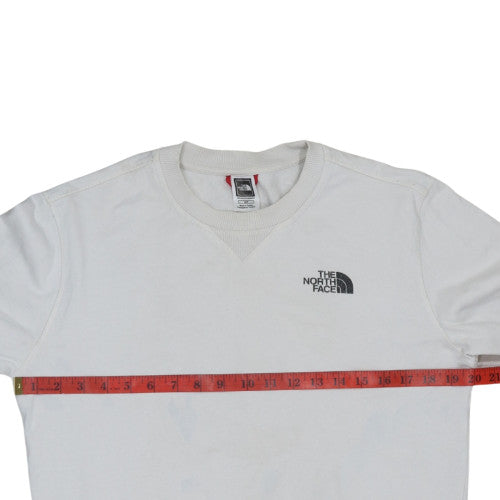 Mens UK Size S The North Face White Pullover Sweatshirt