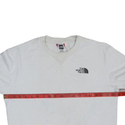 Mens UK Size S The North Face White Pullover Sweatshirt