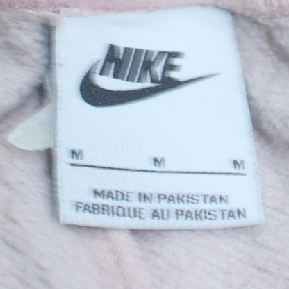 Womens UK Size M Nike Regular Fit Sweatpants Beige Trousers