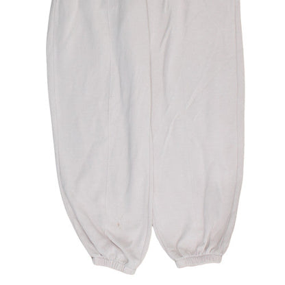 Womens UK Size M Nike Regular Fit Sweatpants Beige Trousers