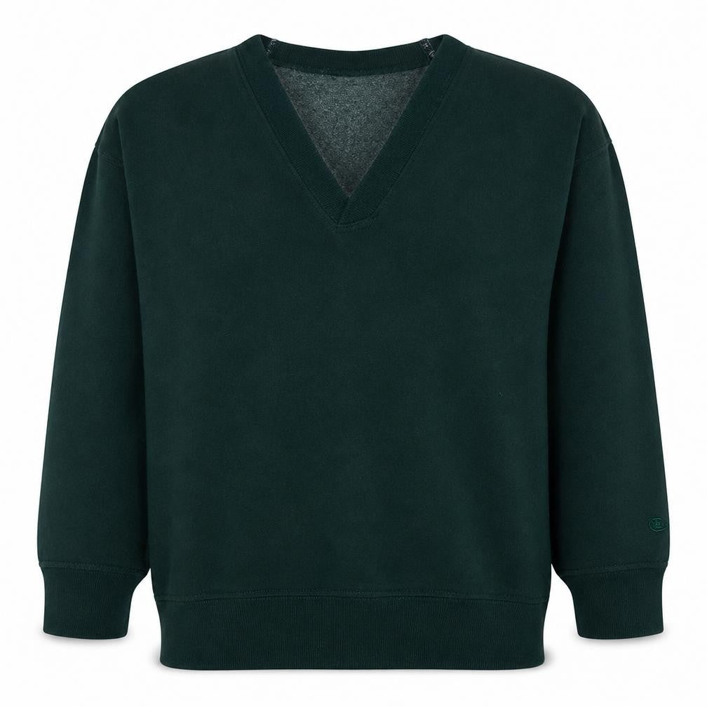 Mens UK Size L Champion Green Pullover Sweatshirt