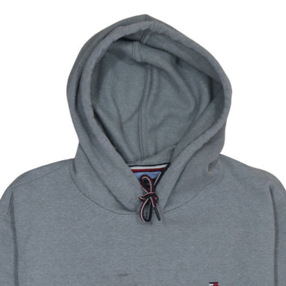 Mens UK Size L Tommy Hilfiger Grey Pullover Hoodie