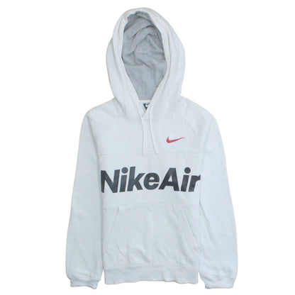 Mens UK Size XS Nike White Pullover Hoodie
