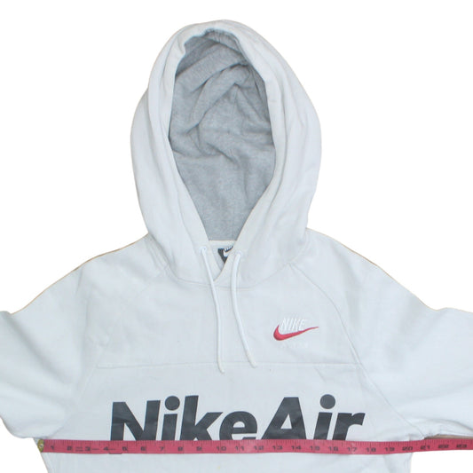 Mens UK Size XS Nike White Pullover Hoodie