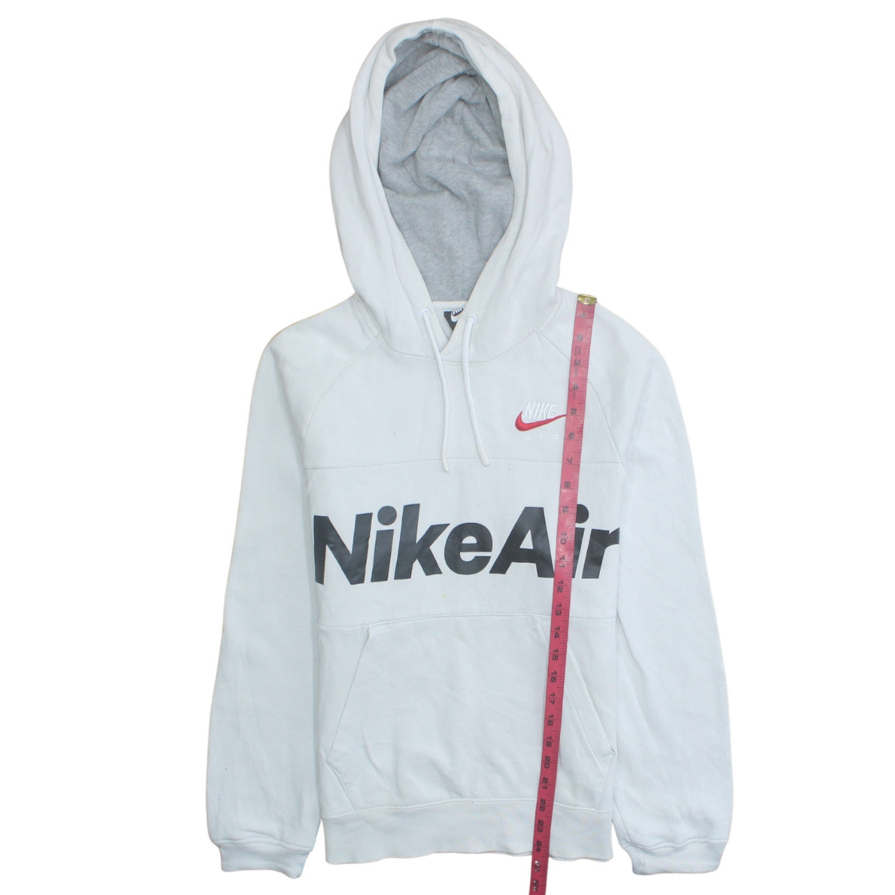 Mens UK Size XS Nike White Pullover Hoodie