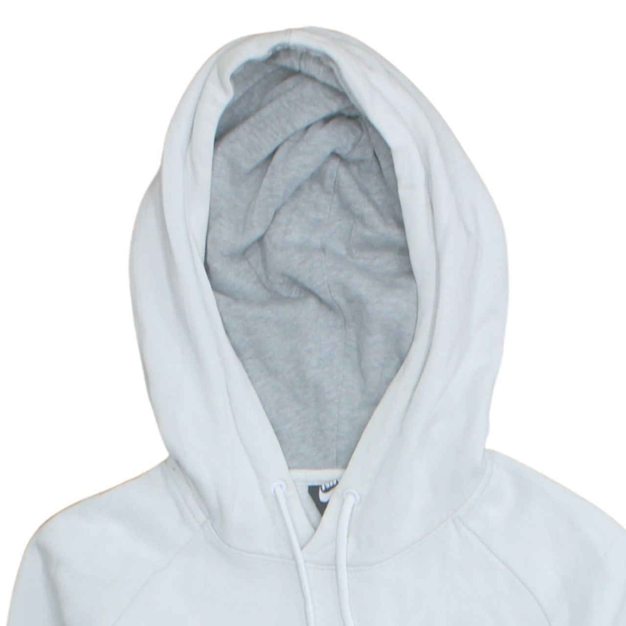 Mens UK Size XS Nike White Pullover Hoodie
