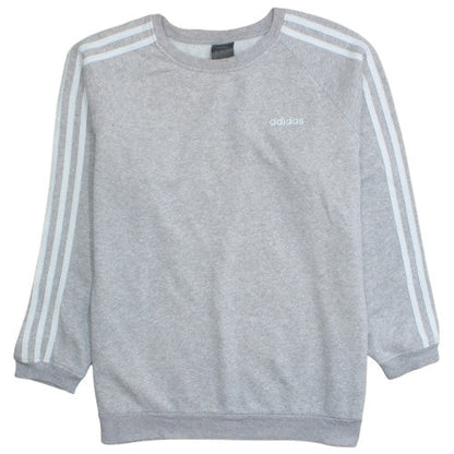 Womens UK Size S adidas Grey Pullover Sweatshirt