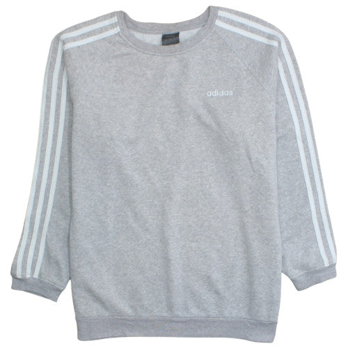 Womens UK Size S adidas Grey Pullover Sweatshirt