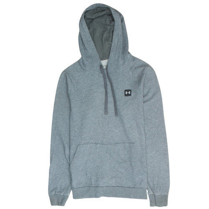 Mens UK Size S Under armour Grey Pullover Hoodie