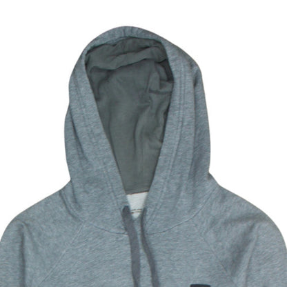 Mens UK Size S Under armour Grey Pullover Hoodie