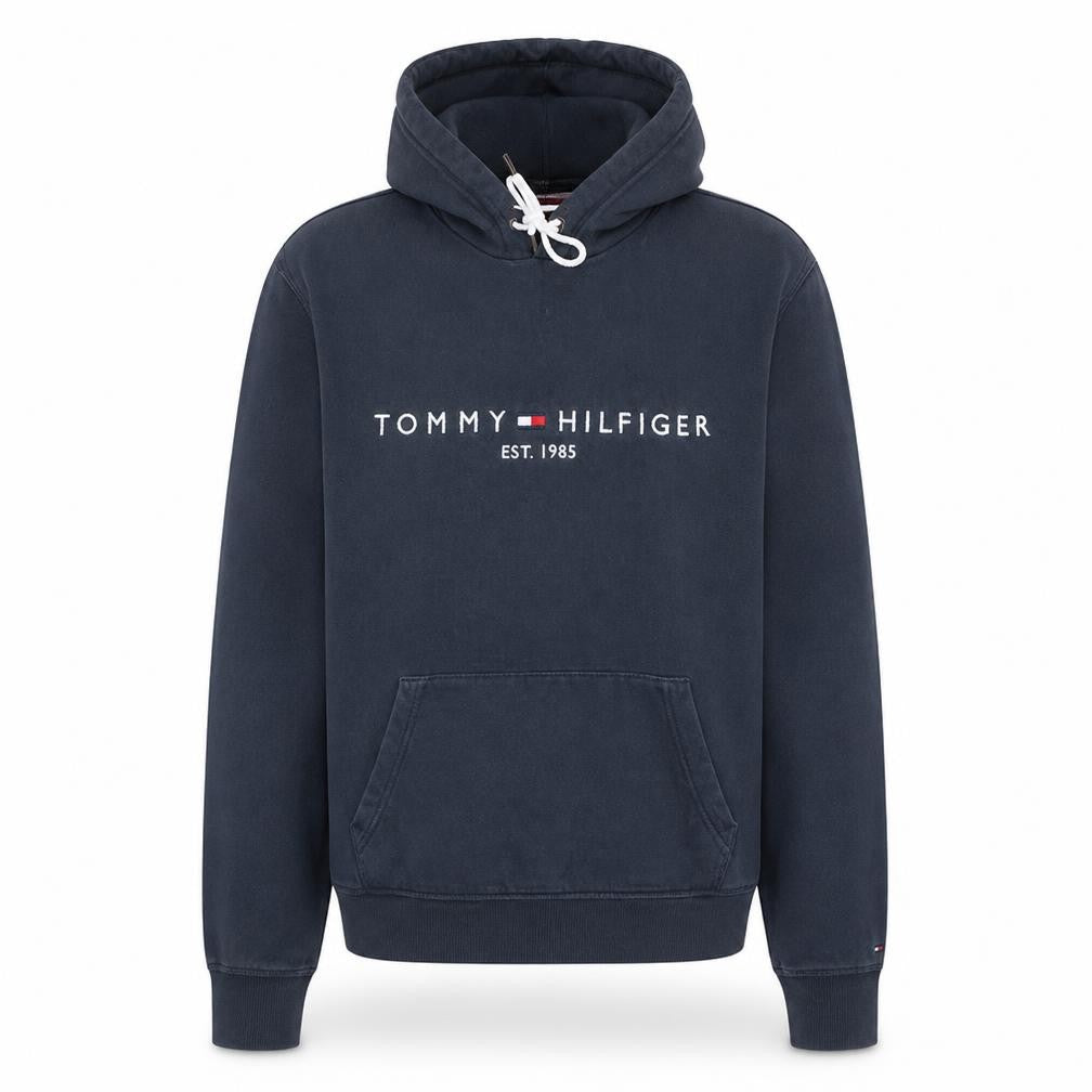 Mens UK Size S Tommy Hilfiger Blue Pullover Hoodie