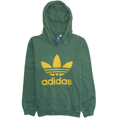 Mens UK Size S adidas Green Pullover Hoodie