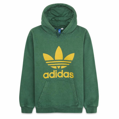 Mens UK Size S adidas Green Pullover Hoodie