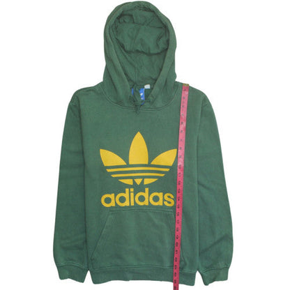 Mens UK Size S adidas Green Pullover Hoodie