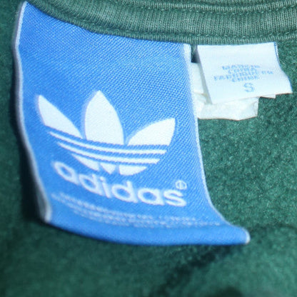 Mens UK Size S adidas Green Pullover Hoodie