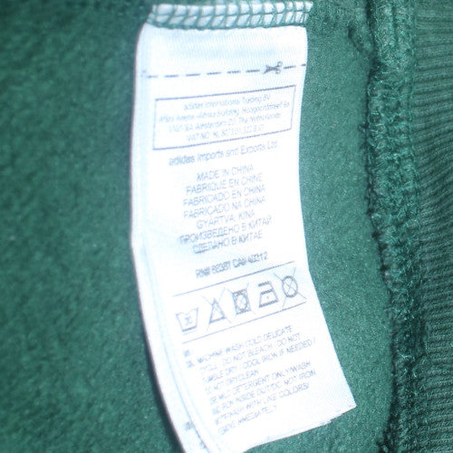 Mens UK Size S adidas Green Pullover Hoodie
