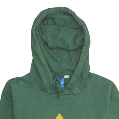 Mens UK Size S adidas Green Pullover Hoodie