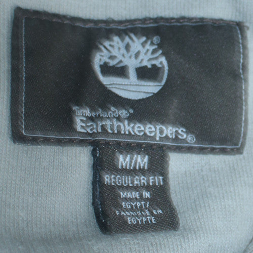 Mens UK Size M Timberland Grey 1/2 Zip Sweatshirt