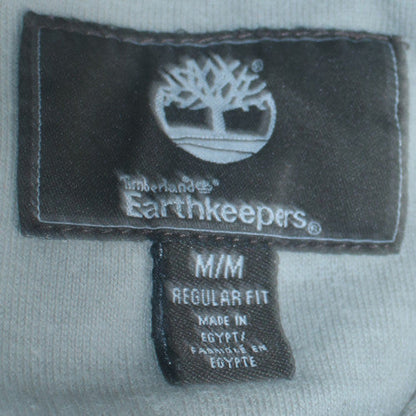 Mens UK Size M Timberland Grey 1/2 Zip Sweatshirt