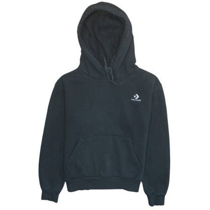 Womens UK Size S Converse Black Pullover Hoodie