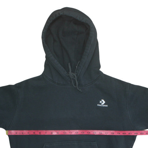 Womens UK Size S Converse Black Pullover Hoodie