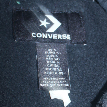Womens UK Size S Converse Black Pullover Hoodie