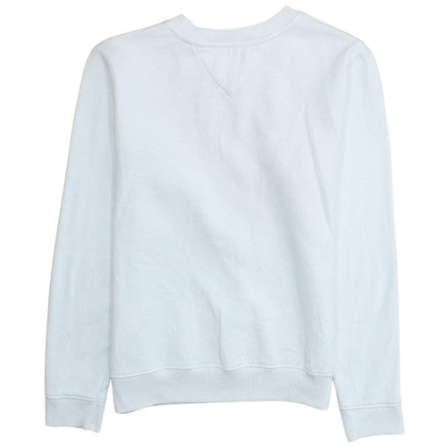 Womens UK Size S Tommy Jeans White Pullover Sweatshirt