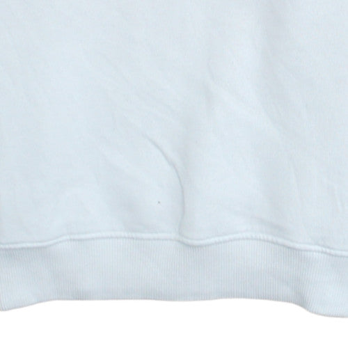 Womens UK Size S Tommy Jeans White Pullover Sweatshirt