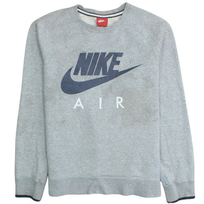 Mens UK Size M Nike Grey Pullover Sweatshirt