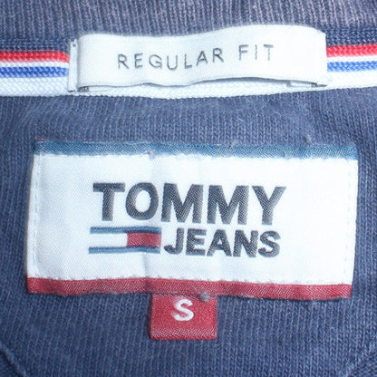 Mens UK Size S Tommy Jeans Blue Pullover Sweatshirt