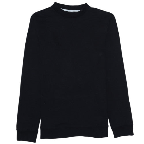 Mens UK Size L Quiksilver Black Pullover Sweatshirt