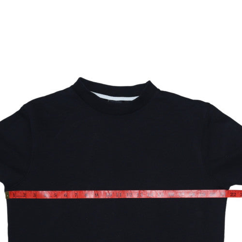 Mens UK Size L Quiksilver Black Pullover Sweatshirt
