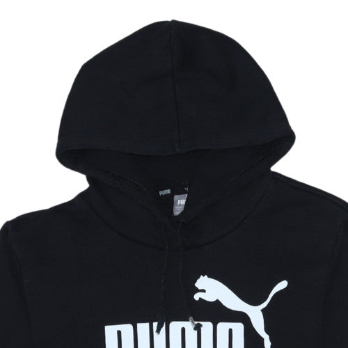 Womens UK Size 16 PUMA Black Pullover Hoodie