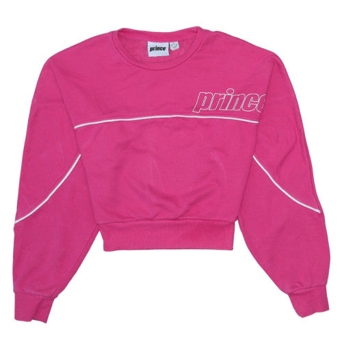Womens UK Size M Prince Pink Pullover Sweatshirt