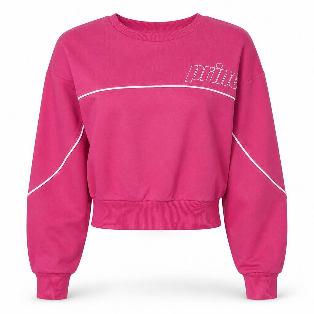 Womens UK Size M Prince Pink Pullover Sweatshirt