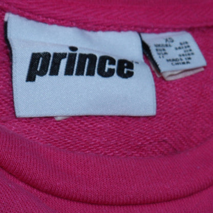 Womens UK Size M Prince Pink Pullover Sweatshirt