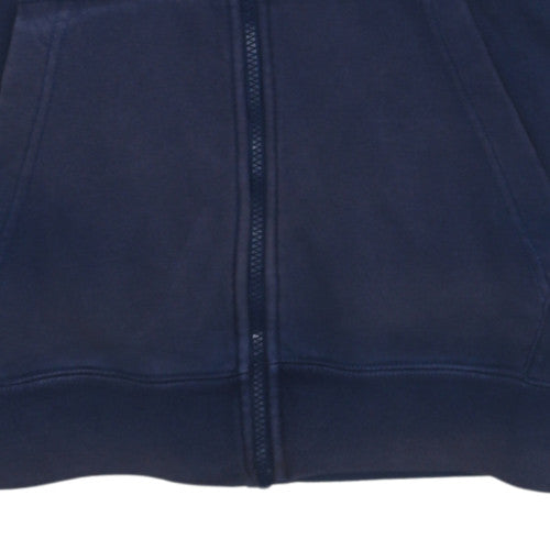 Mens UK Size M Nike Blue Full Zip Hoodie