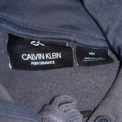 Mens UK Size M Calvin Klein Black Pullover Hoodie