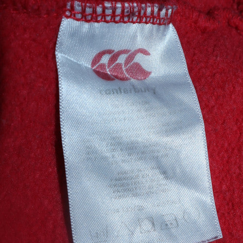 Mens UK Size L Canterbury Red Pullover Hoodie